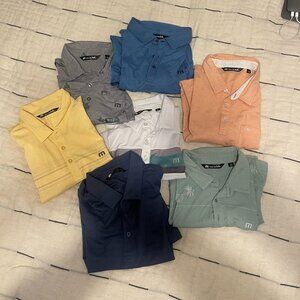 Travis Mathew Polo Shirt Bundle Large